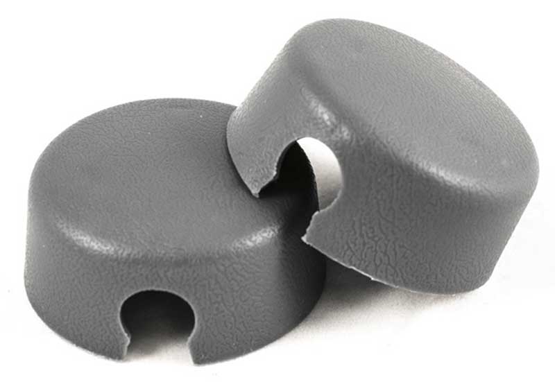 A9400154 - 1985-92 Camaro, Firebird; Rear Hatch Strut Cover Trim Set; Medium Dark Gray