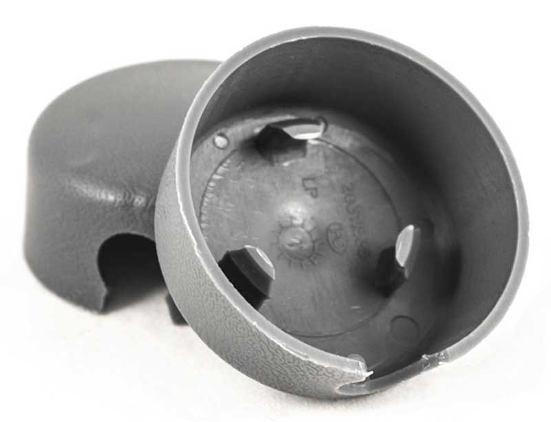 A9400154 - 1985-92 Camaro, Firebird; Rear Hatch Strut Cover Trim Set; Medium Dark Gray