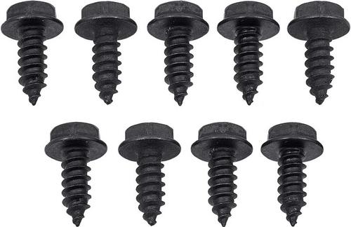 1967-81 Camaro, Firebird, Chevy II, Nova; Heater Delete Plate Mounting Screw Set; 9 Piece Set