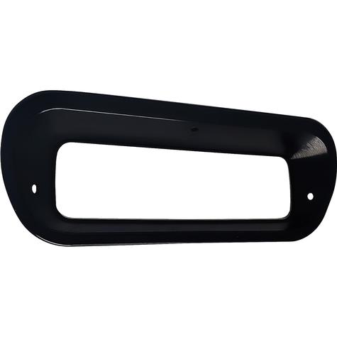1962-66 Chevrolet Truck and Suburban; All American Billet Front Park Lamp/Turn Signal Bezels; Black Anodized Finish; LH 