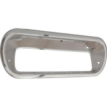 1962-66 Chevrolet Truck and Suburban; All American Billet Front Park Lamp/Turn Signal Bezels; Polished Finish; LH and RH