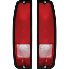 1964-72 Ford F-100, F-250, F-350 Truck, 1966-77 Bronco; All American Billet Tail Light Bezel; Black Anodized Finish