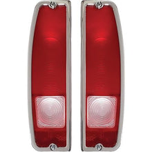 1964-72 Ford F-100, F-250, F-350 Truck, 1966-77 Bronco; All American Billet Tail Light Bezel; Polished Finish