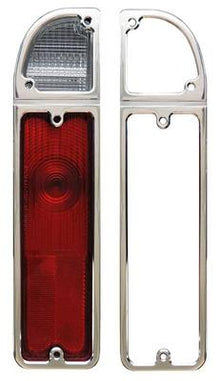1967-72 Chevrolet, GMC C/K Fleetside Pickup, 1969-72 Blazer and Jimmy; All American Billet Tail Light Bezel - Machined F