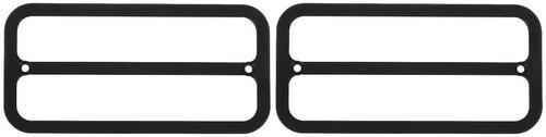 1968-1972 Chevrolet, GMC Truck, Blazer, Jimmy, Suburban; All American Billet, Deluxe Side Marker Light Bezels - Black An