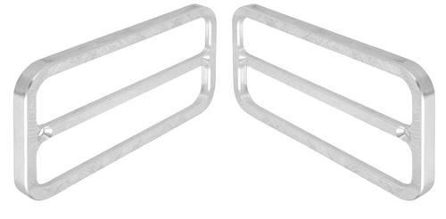 1968-1972 Chevrolet, GMC Truck, Blazer, Jimmy, Suburban; All American Billet, Deluxe Side Marker Light Bezels - Machined