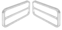 1968-1972 Chevrolet, GMC Truck, Blazer, Jimmy, Suburban; All American Billet, Deluxe Side Marker Light Bezels - Machined