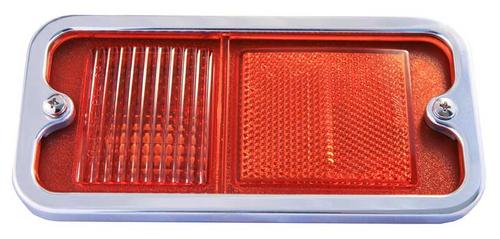 1969-72 Chevrolet, GMC Pickup Truck; All American Billet Marker Light Bezel - Polished Finish