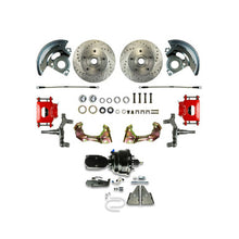 The Right Stuff 67-72 GTO Power 8" Booster 2" Drop Front Disc Brake Conversion - (AFXDC06DZY-G)