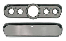 1965-66 Mustang; Instrument Panel And Glove Box; Brushed Aluminum