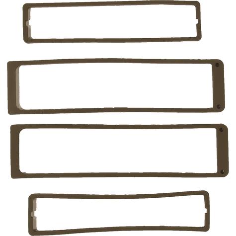 1965 AMC Rambler Classic; 4-Piece Taillight Lens and Housing Gasket Set