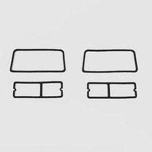 1970-76 AMC Gremlin; Taillight Lens and Bezel Gasket Set; 4-Pieces
