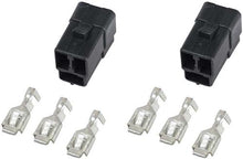 1930-2015 Auto Meter 3 Terminal Wiring Connector For Electric (Short Sweep) Gauges Qty2