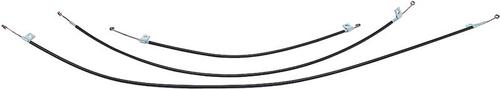 1967-72 Chevy, GMC Truck, Blazer, Jimmy, Suburban; Heater Control Panel Cable Set; with AC; 3 Cable Set