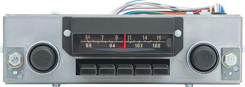 1970 Mopar B-Body; Bluetooth; Reproduction AM/FM Radio; Models without Rallye Dash