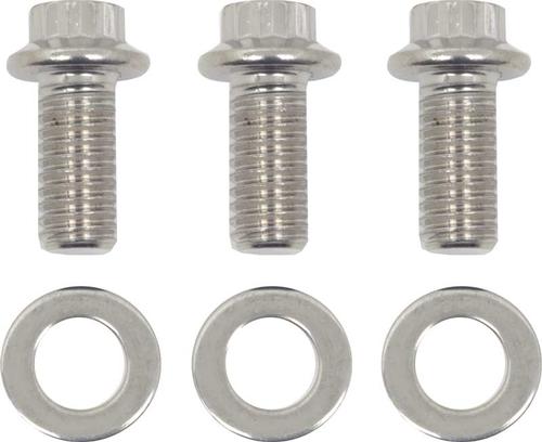 Stainless Steel 12-Point Head V8 Alternator Bracket Bolt Set