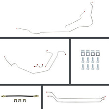 The Right Stuff 64-65 GTO/Skylark/Cutlass Conv. Front Disc Conversion Stainless Brake Line Kit - (ASM64C2)