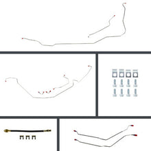 The Right Stuff 67 GTO/Skylark/Cutlass Conv. 4-Wheel Disc Conversion Stainless Brake Line Kit - (ASM67C4)