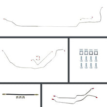 The Right Stuff 68 GTO/Skylark/Cutlass Conv. 4-Wheel Disc Conversion Stainless Brake Line Kit - (ASM68C4)
