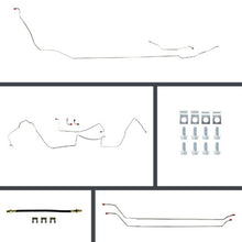 The Right Stuff 64-65 GTO Conv. Power Front Disc Rear Drum Conversion Stainless Brake Line Kit - (ASP64C2)