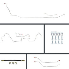 The Right Stuff 64-65 GTO Conv. Power 4-Wheel Disc Conversion Stainless Brake Line Kit - (ASP64C4)