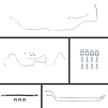 The Right Stuff 64-65 GTO Power Fr Disc Conversion R Drum Pre-Bent Stainless Steel Brake Lines - (ASP64H2)