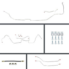 The Right Stuff 64-65 GTO Power 4-Wheel Disc Conversion Pre-Bent Stainless Steel Brake Line Kit - (ASP64H4)