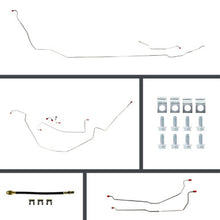 The Right Stuff 66 GTO Conv. Power 4-Wheel Disc Conversion Pre-Bent Stainless Brake Line Kit - (ASP66C4)