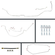 The Right Stuff 66 GTO Power Fr Disc Conversion R Drum Pre-Bent Stainless Steel Brake Line Kit - (ASP66H2)
