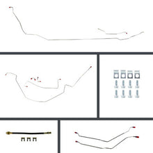 The Right Stuff 67 GTO Conv. Power 4-Wheel Disc Conversion Pre-Bent Stainless Brake Line Kit - (ASP67C4)