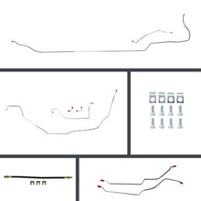 The Right Stuff 68 GTO Conv. Power 4-Wheel Disc Conversion Pre-Bent Stainless  Brake Line Kit - (ASP68C4)