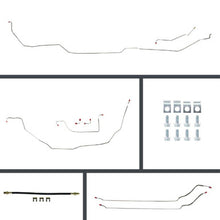 The Right Stuff 68 GTO Power Fr Disc Conversion R Drum Pre-Bent Stainless Steel Brake Line Kit - (ASP68H2)
