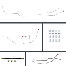 The Right Stuff 69-72 GTO Power 4-Wheel Disc Conversion Pre-Bent Stainless Steel Brake Line Kit - (ASP69H4)