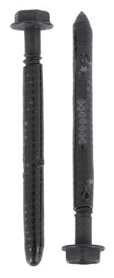 Fuse Block To Firewall Bolt Set, #10-16 x 2-1/4", Black Phosphate With Wax Sealer