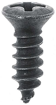 1960-72; Headlight Bezel Screw ; Black Oxide; 8-18 x 1/2" ; Each