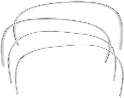 B1438 - 1970 Impala, Bel Air, Caprice; Wheel Opening Molding Kit; Front & Rear; with Hardware; Set of 4
