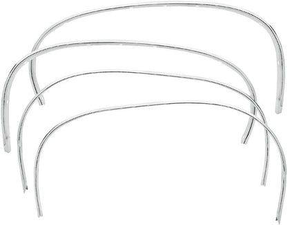 B1438 - 1970 Impala, Bel Air, Caprice; Wheel Opening Molding Kit; Front & Rear; with Hardware; Set of 4