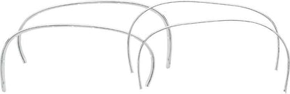 B1438 - 1970 Impala, Bel Air, Caprice; Wheel Opening Molding Kit; Front & Rear; with Hardware; Set of 4