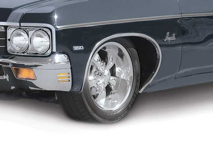B1438 - 1970 Impala, Bel Air, Caprice; Wheel Opening Molding Kit; Front & Rear; with Hardware; Set of 4