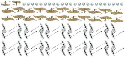 B19079 - 1964 Chevy Impala SS; Side Molding Clip and Hardware Set