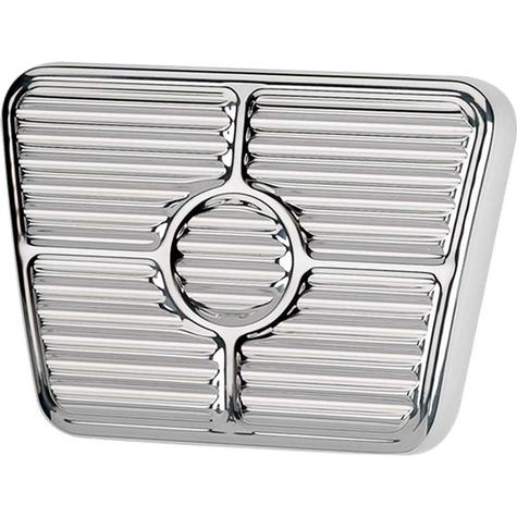1967-69 Camaro; Firebird, Billet Specialties Billet Aluminum Clutch or Brake Pedal Pad - Polished