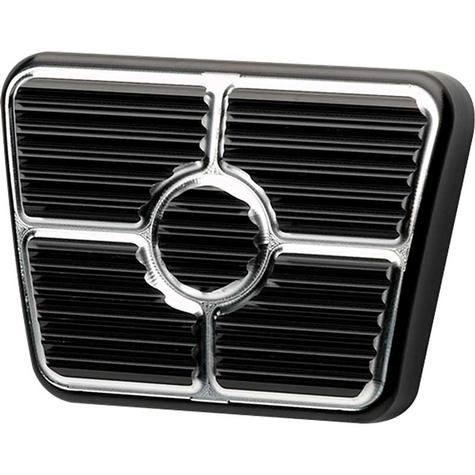 1967-69 Camaro; Firebird, Billet Specialties Billet Aluminum Clutch or Brake Pedal Pad - Black