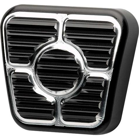 1967-69 Camaro; Firebird, Billet Specialties Billet Aluminum E-Brake Pedal Pad - Black