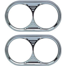 1959 Impala, Full Size Headlamp Bezel Sety; Pair