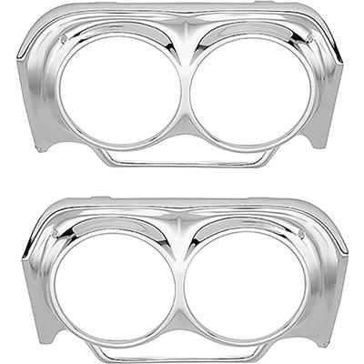 1962 Impala, Biscayne, Bel Air; Headlamp Bezel Set; RH & LH; Pair