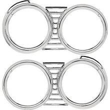 1961 Impala, Bel Air, Biscayne; Headlamp Bezels; RH & LH; Pair; OER; GM Licensed