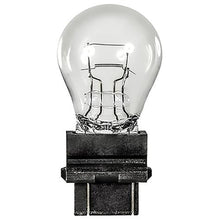 3157 Incandescent Bulb; S-8; Double Filament; Plastic Wedge Base; 3/32 cp; Clear