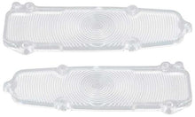 1959 Impala, Bel Air, Biscayne, El Camino; Park Light Lens; Clear; RH & LH; Pair
