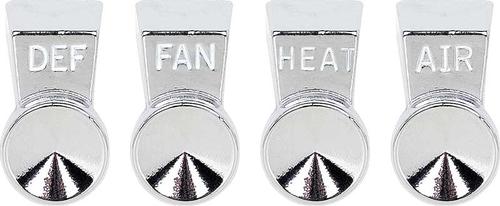 1961-62 Impala / Fullsize 4 Piece Heater Control Knob Set