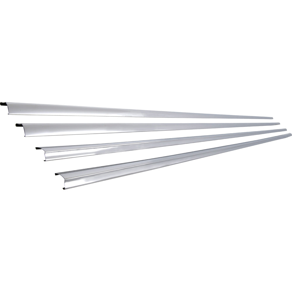 B5914 - 1959 Impala; Exterior Quarter Panel Molding Set; 2 Door; Convertible; 4 Piece Set